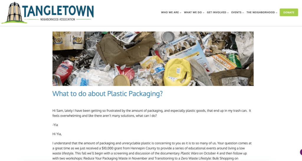 Example of a blog post