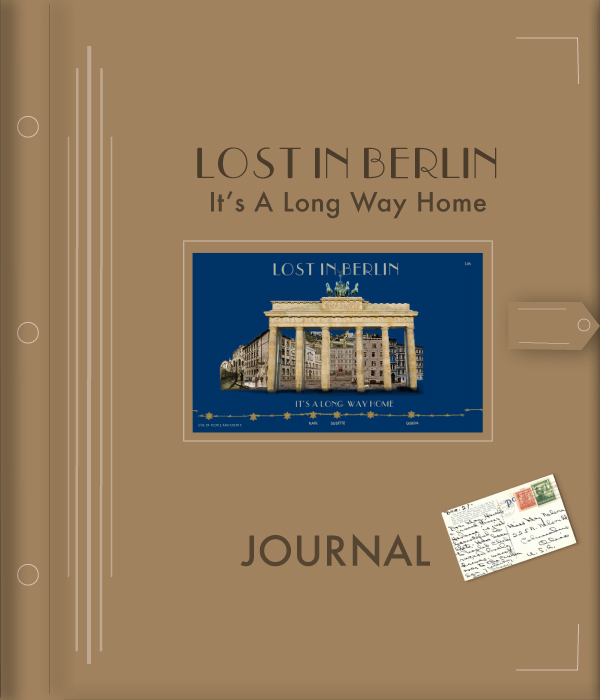 front cover of Lost In Berlin interactive digital Journal